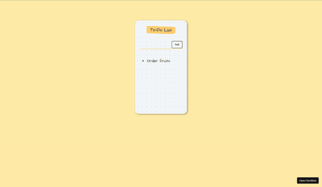 To-Do List