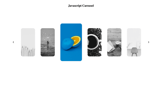 Javascript Carousel