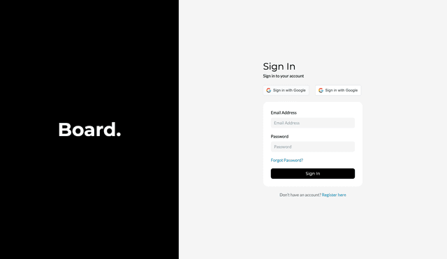 React Dashboard